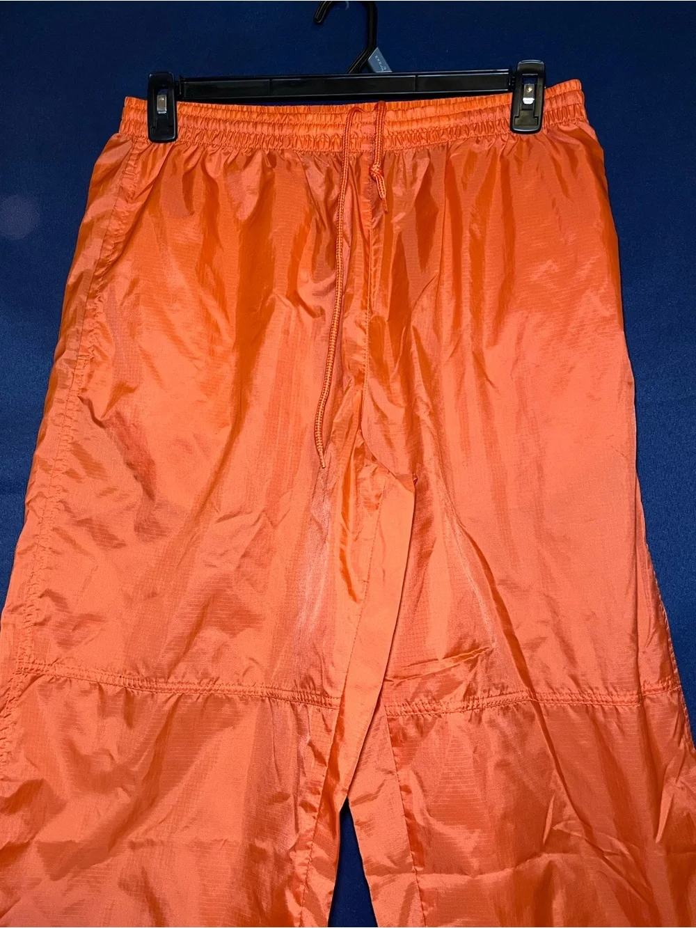 Authentic Y2K Champs Men's Orange Lightweight Windbreaker Jacket/pant set